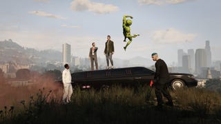 A scene in Grand Theft Hamlet.