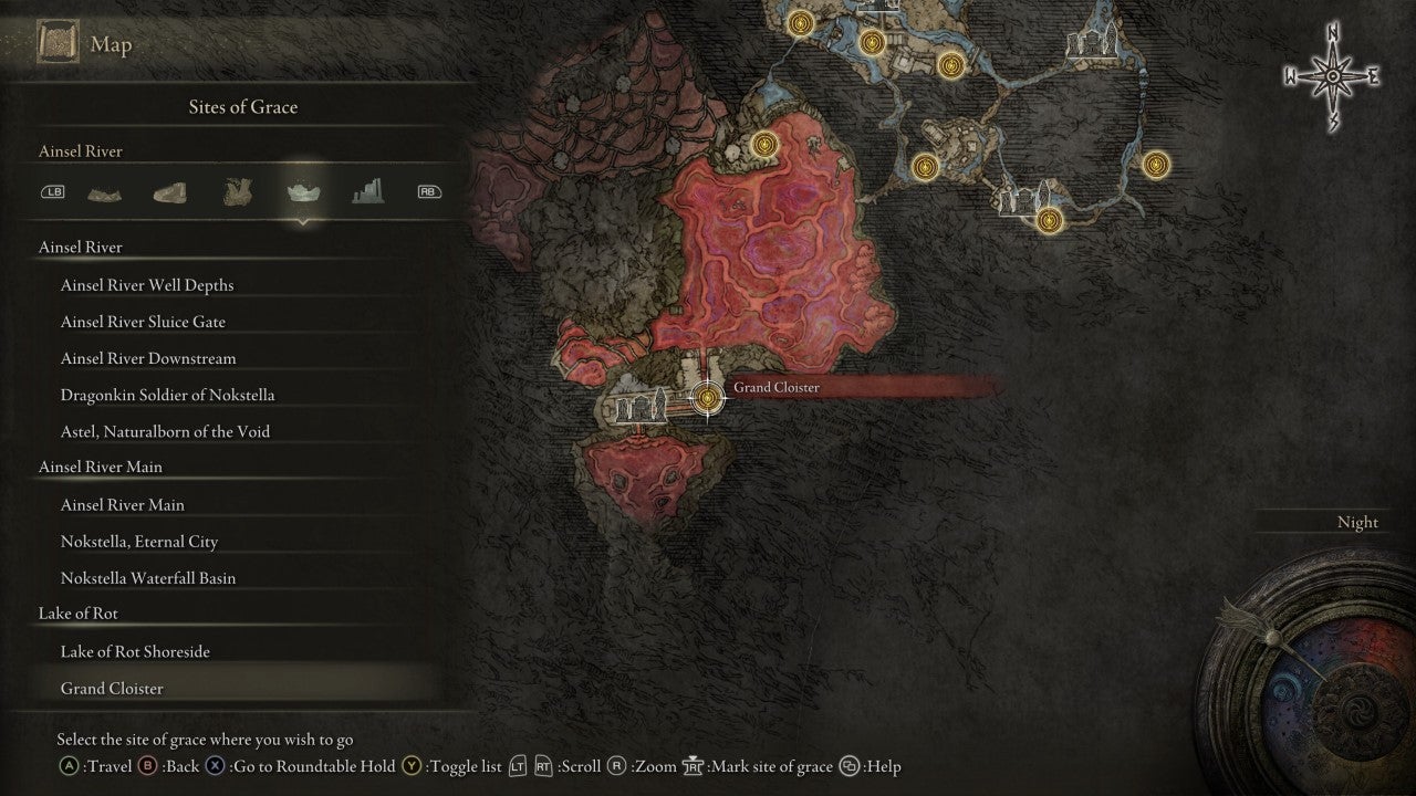 Grand Cloister Grace in Elden Ring