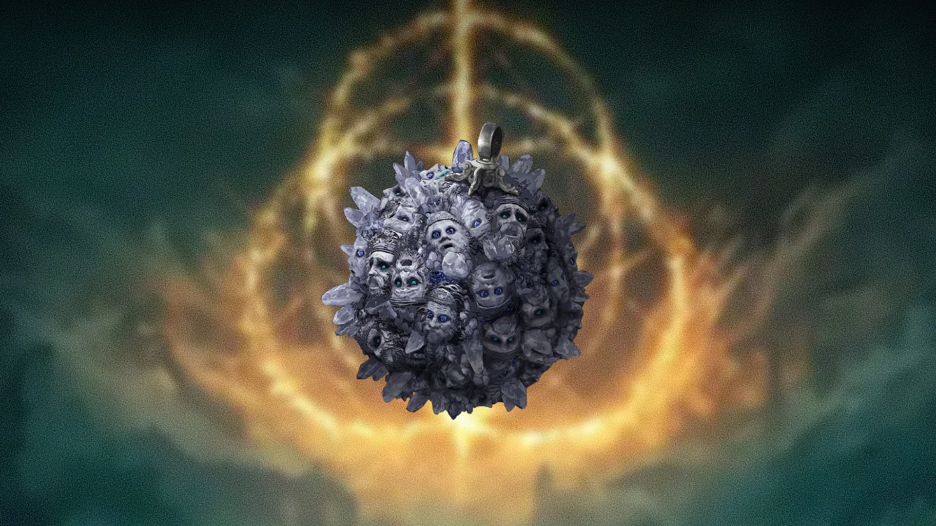 The icon for the Graven-Mass Talisman, a talisman in Elden Ring. - 12