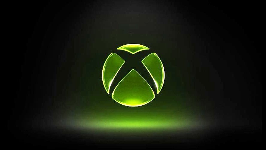 green Xbox logo on a dark background
