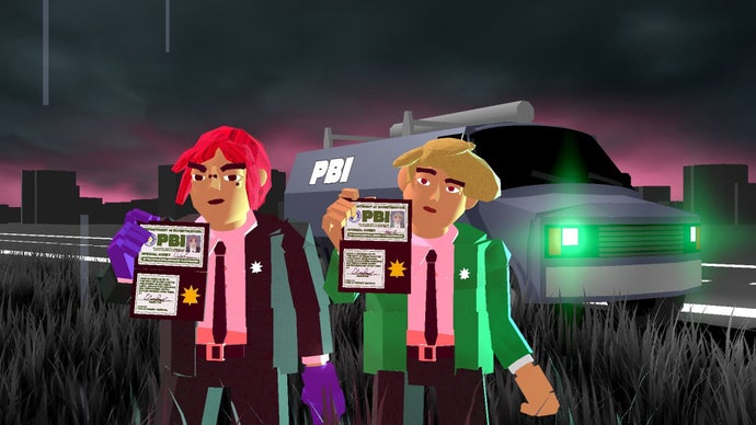Green Suits is a surreal platformer stroke JRPG filled with Escher architecture and paranormal investigators