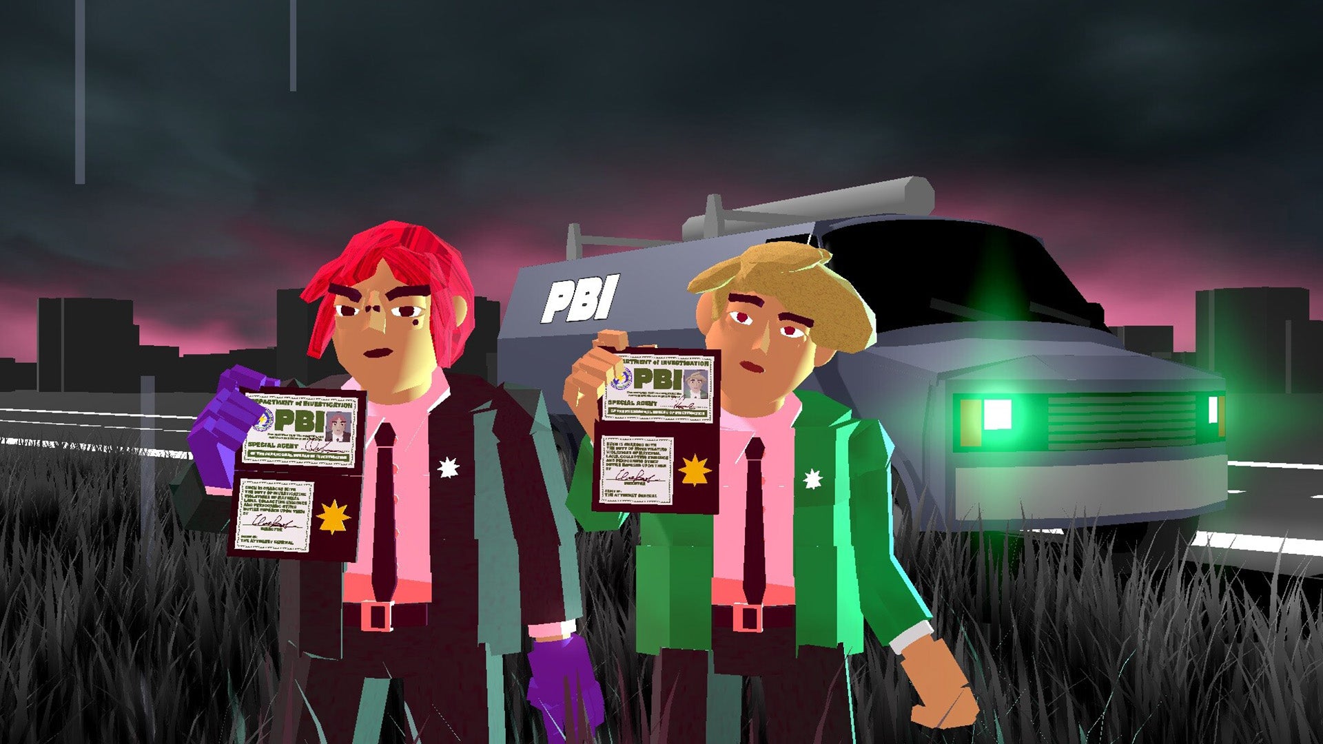 Green Suits is a surreal platformer stroke JRPG filled with Escher architecture and paranormal investigators