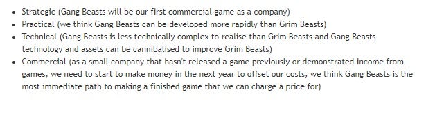 Grim Beasts Indiedb post