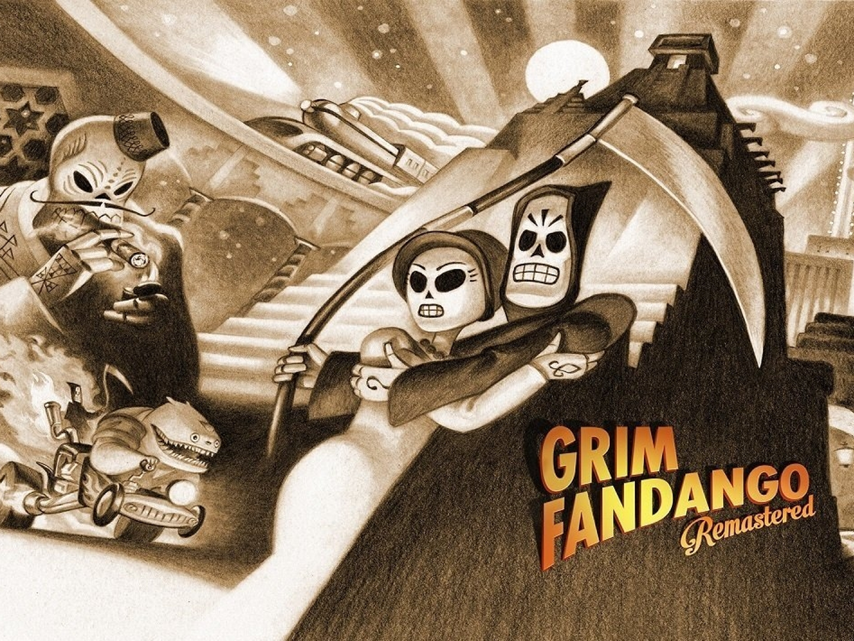 Grim Fandango Logo LucasArts Time Machine: Grim Fandango | The
