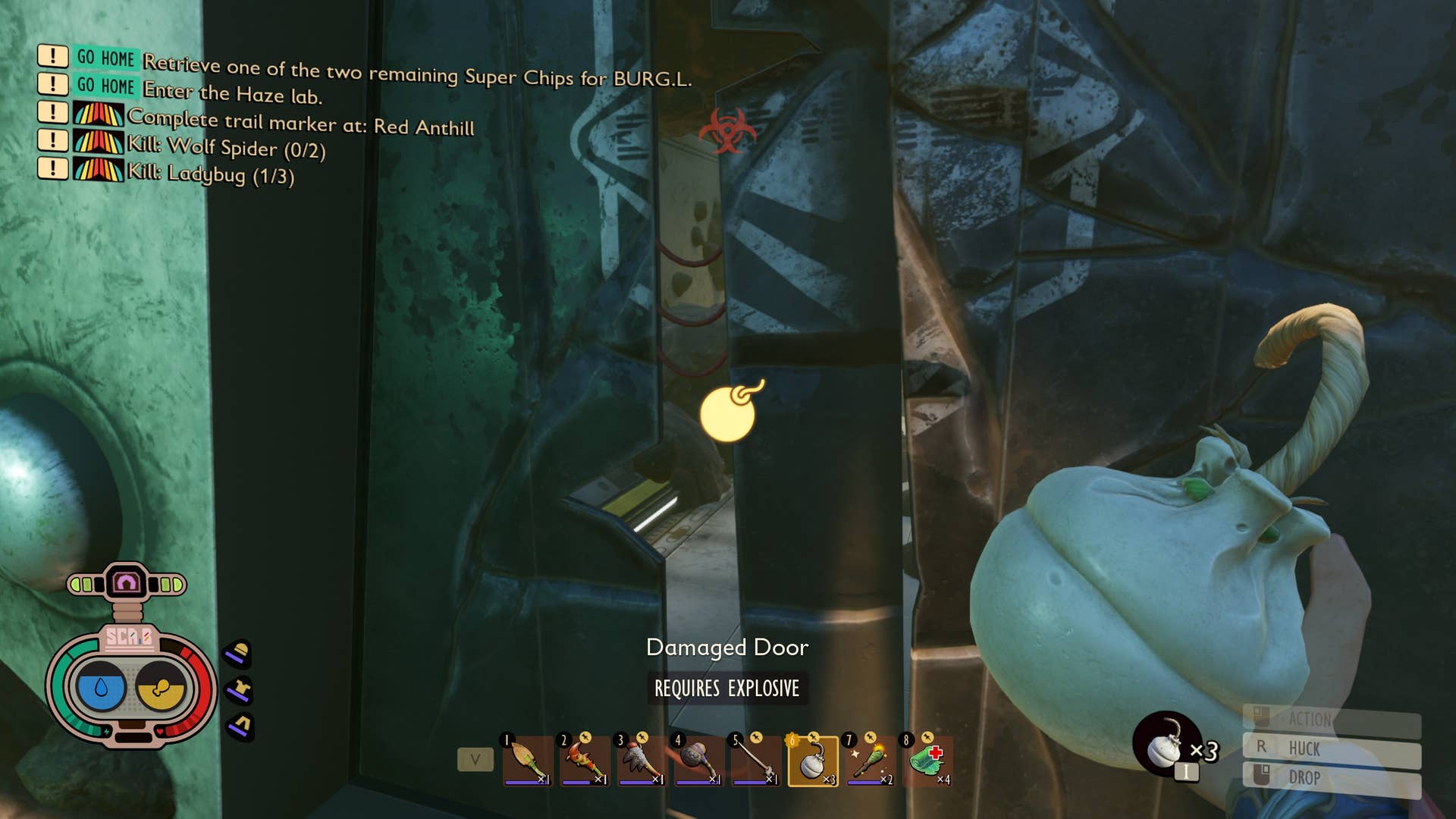 Grounded: How to open the Haze lab and survive the gas | VG247