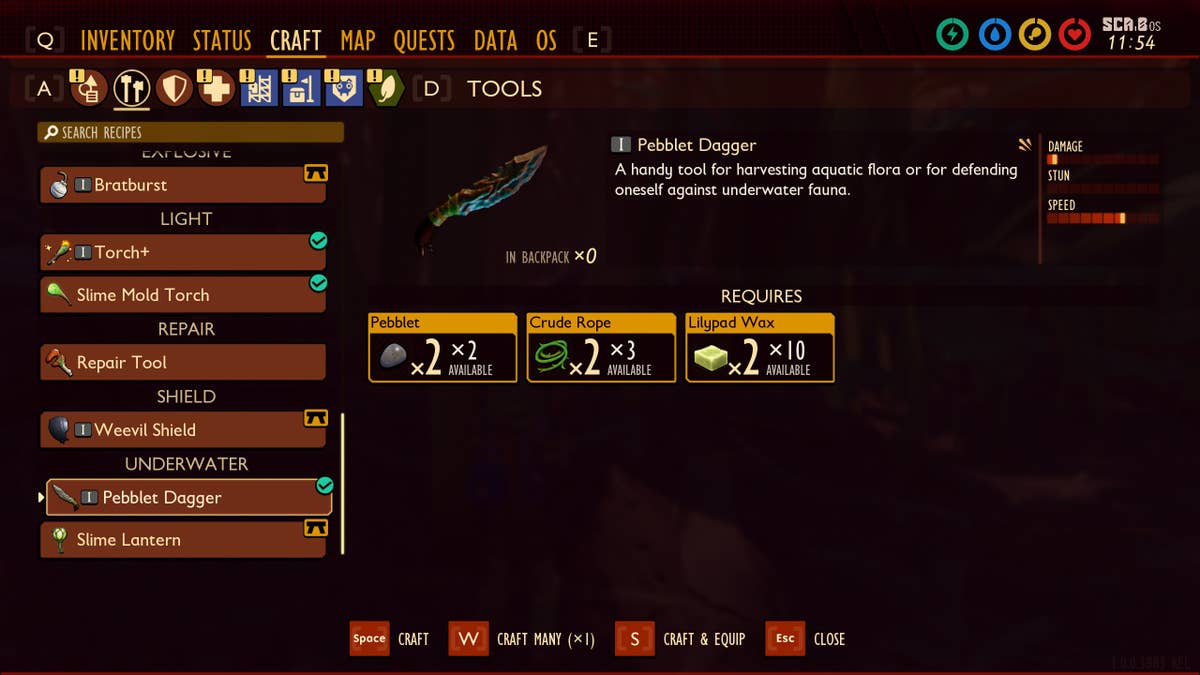 Grounded: Where to find the Pond Lab, Sunken Bones and Eelgrass