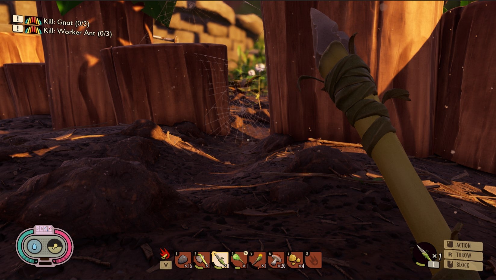 Grounded Level 2 Axe: How to get a chopping tool and axes from woven ...