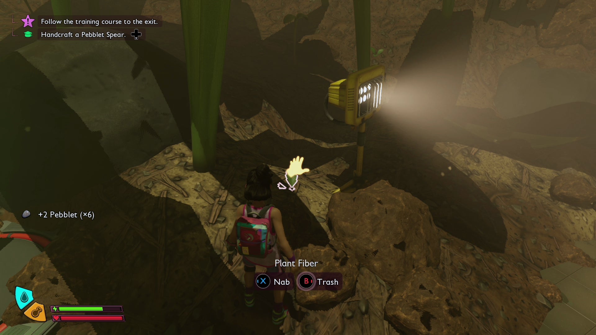 Gathering Plant Fiber in Grounded 2. - 4