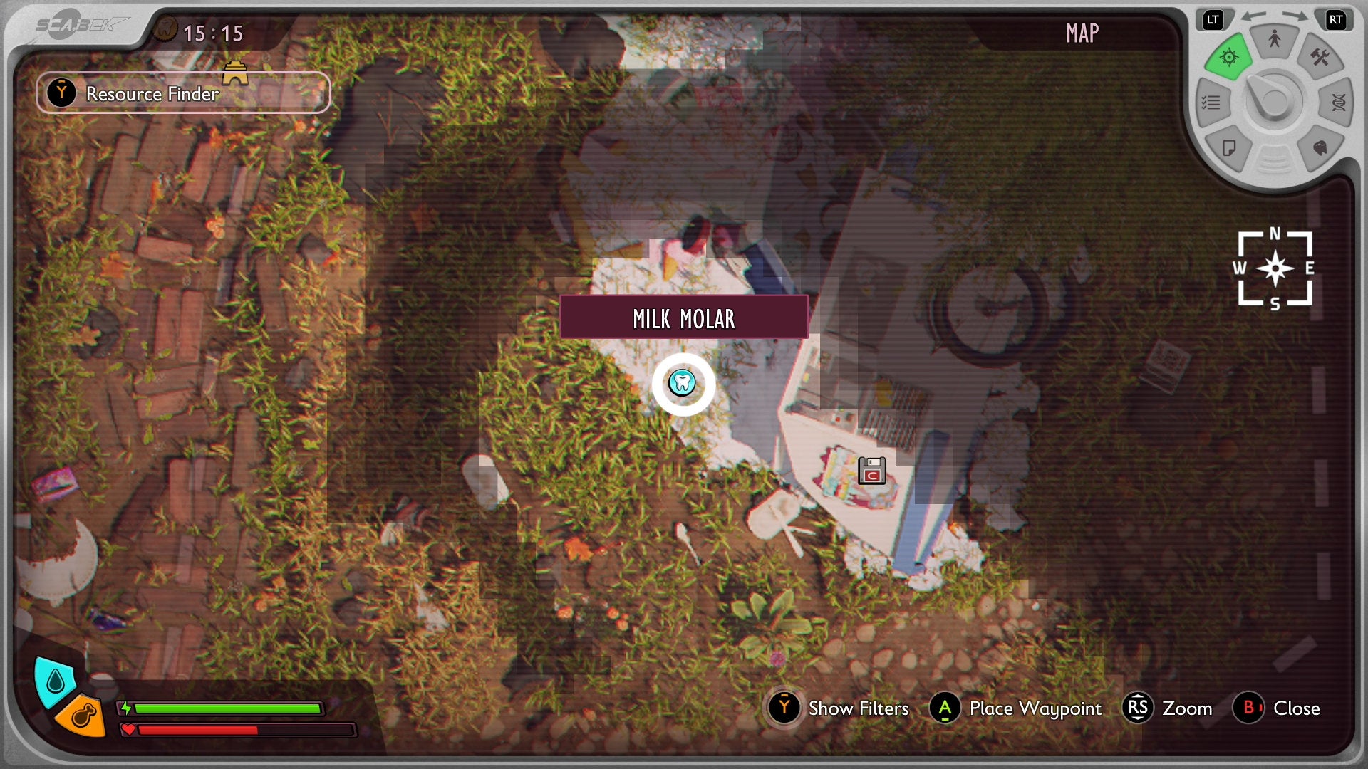 A map screenshot in Grounded 2 - 119