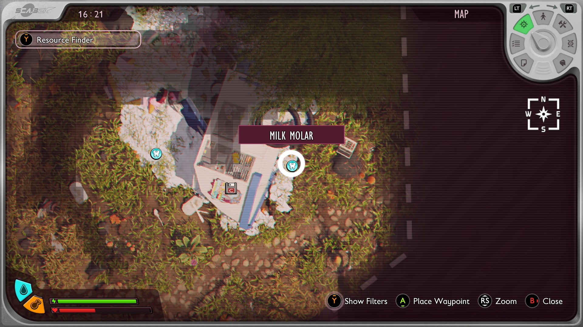 A map screenshot in Grounded 2 - 123