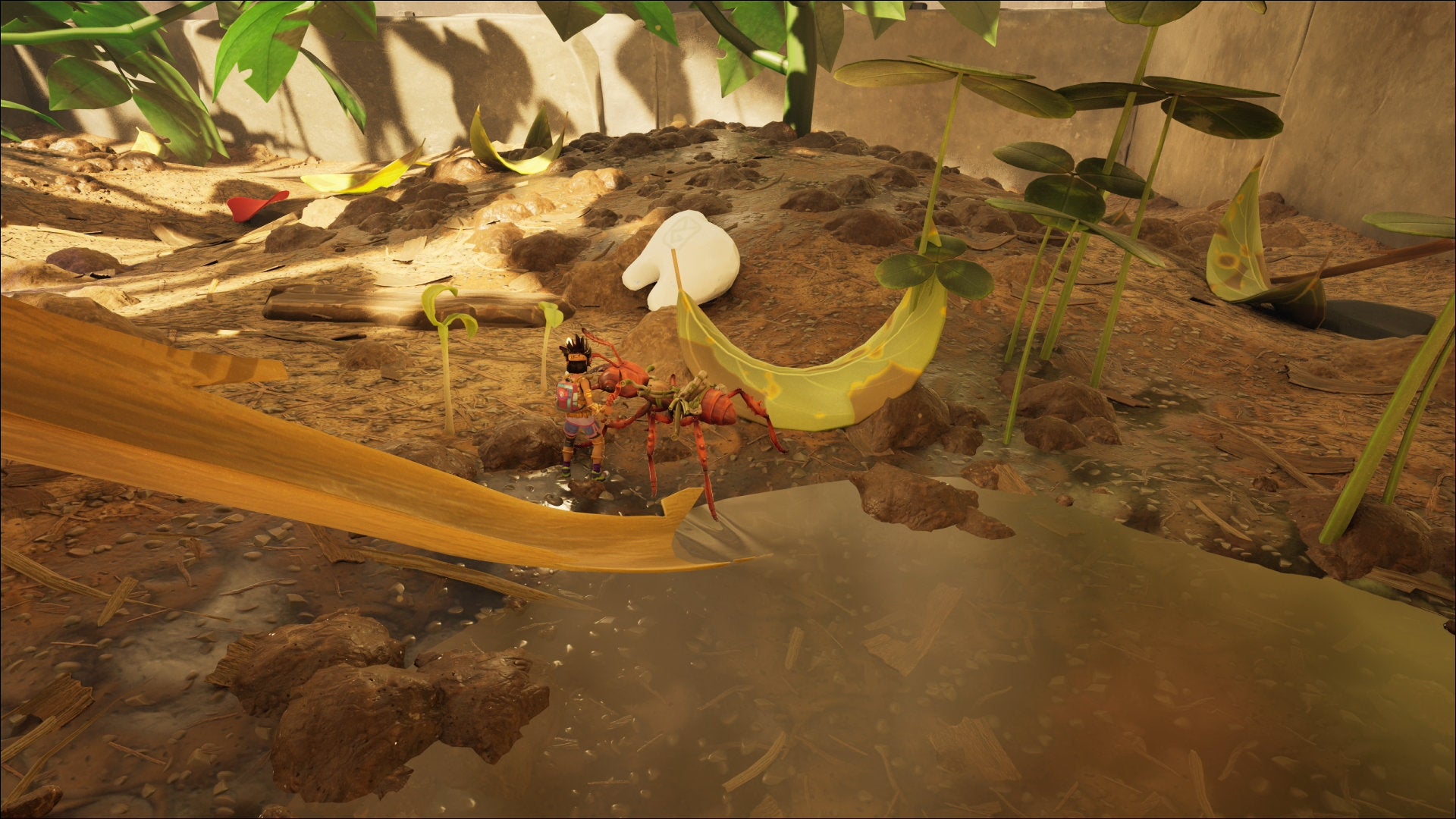 Searching for a Milk Molar in the Statue region of Grounded 2 - 166