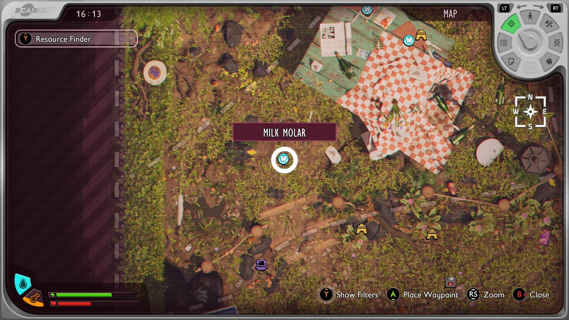 A map screenshot in Grounded 2 - 49