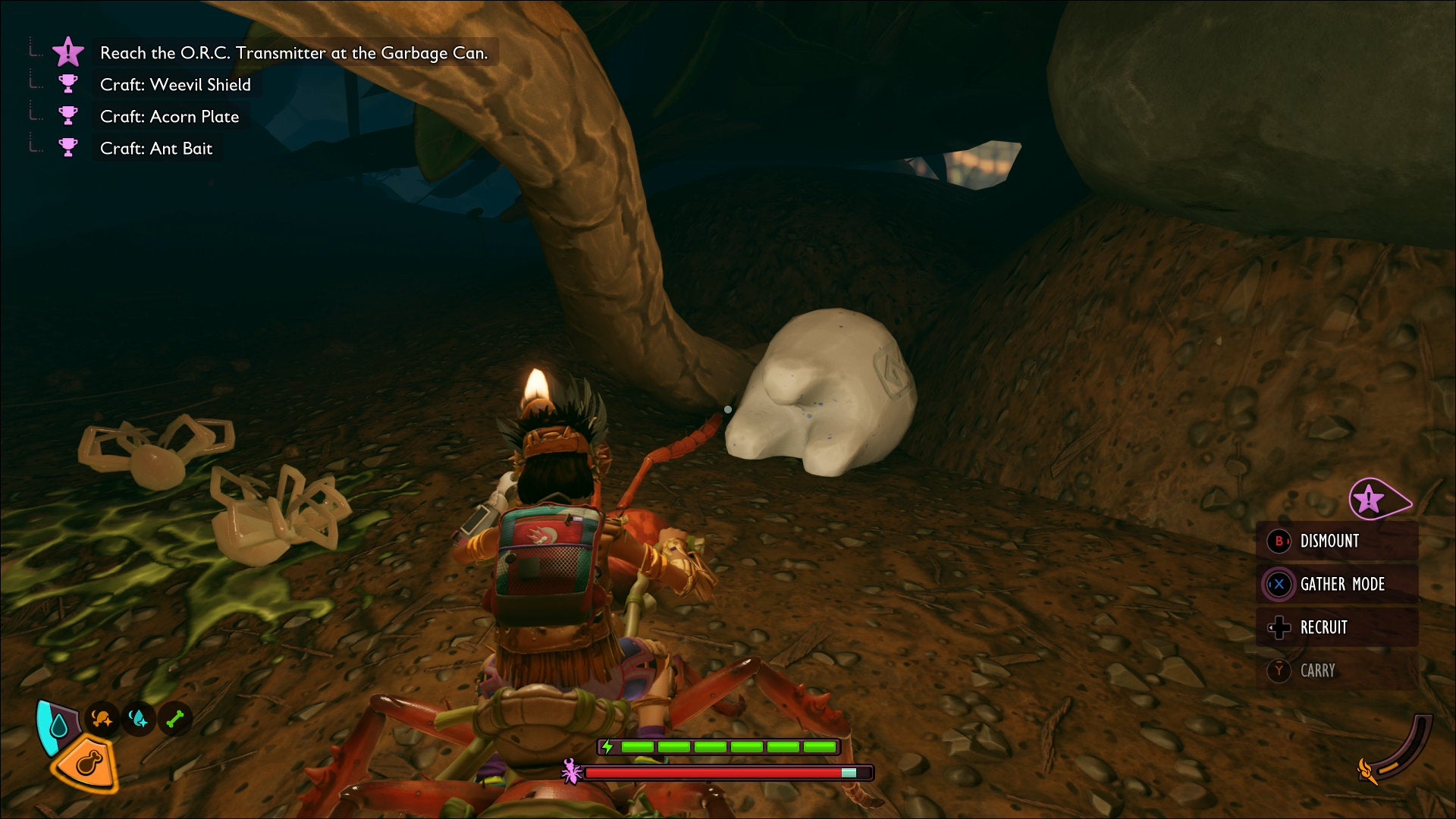 Searching for a Milk Molar in the Pine Hill region of Grounded 2 - 74