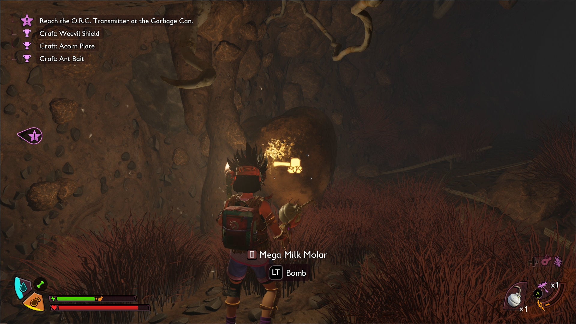 Searching for a Mega Milk Molar in the Pine Hill region of Grounded 2 - 78