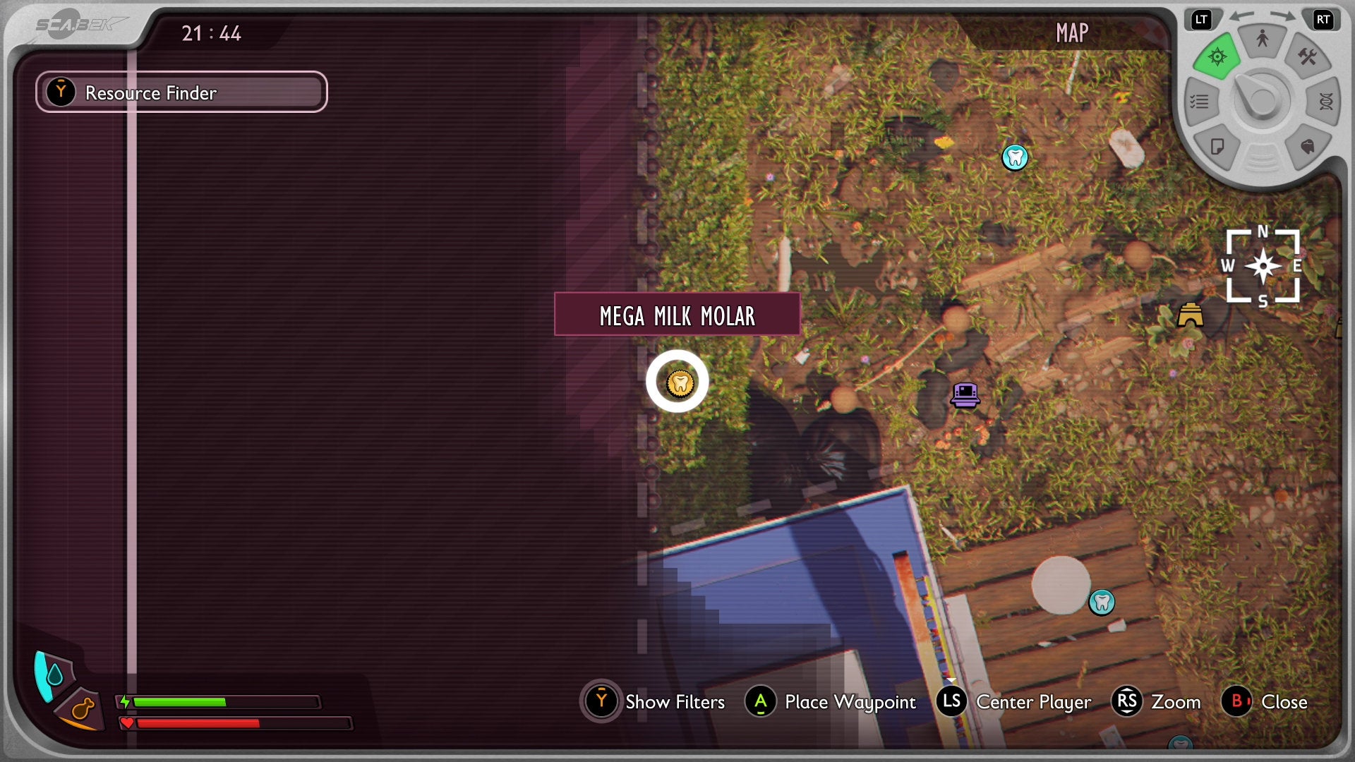 A map screenshot in Grounded 2 - 79