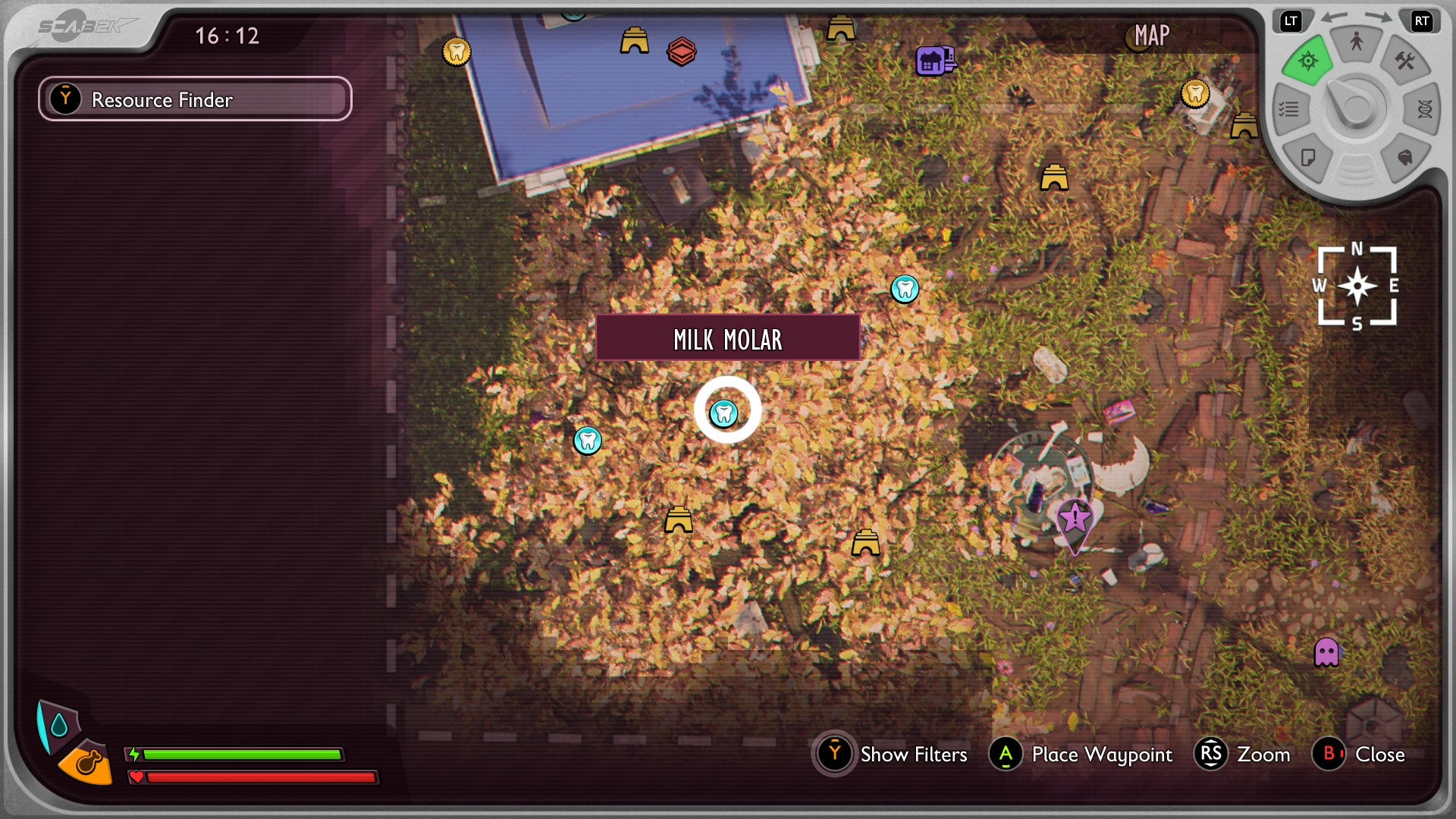 A map screenshot in Grounded 2 - 95