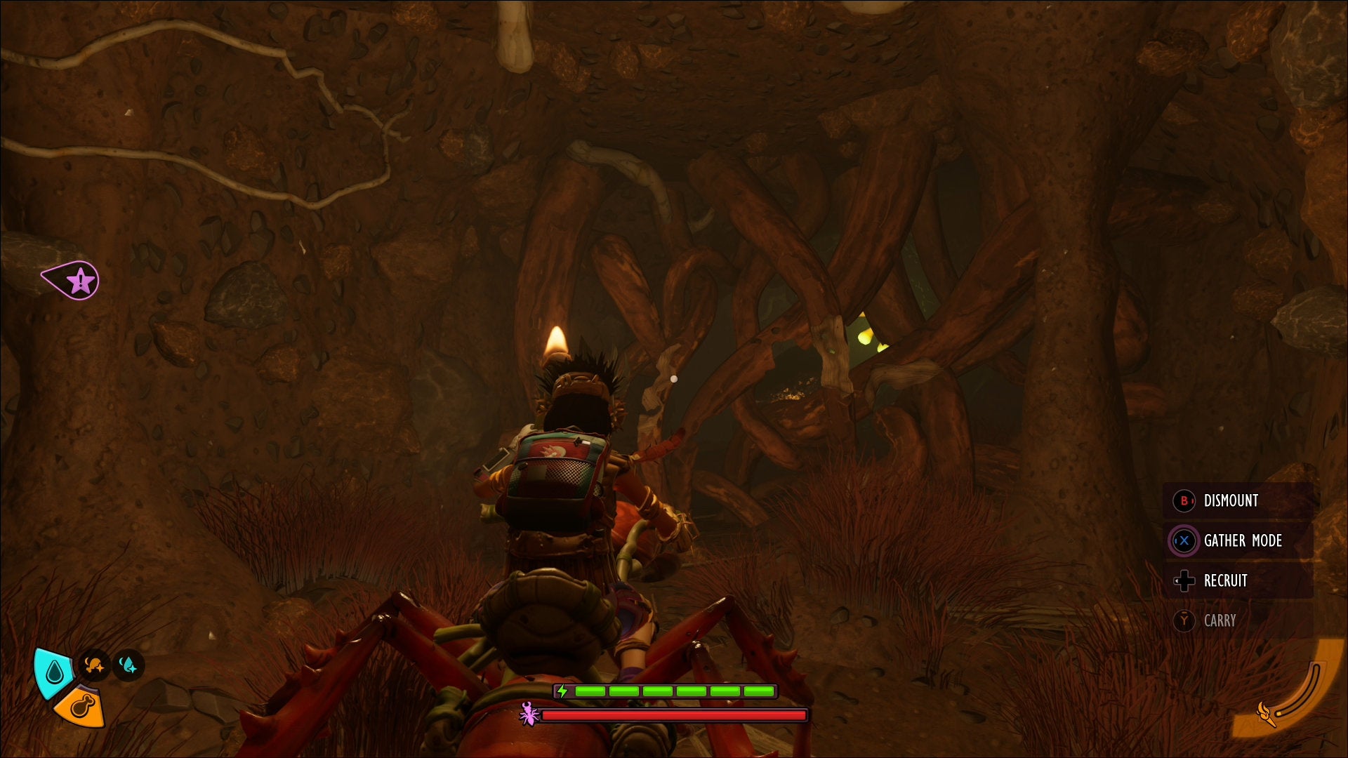 Searching for a Mega Milk Molar in the Entrance region of Grounded 2 - 82