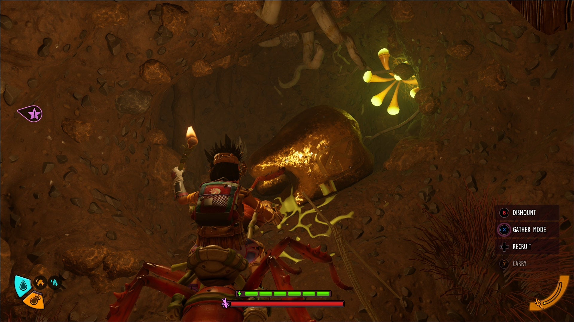 Searching for a Mega Milk Molar in the Entrance region of Grounded 2 - 83