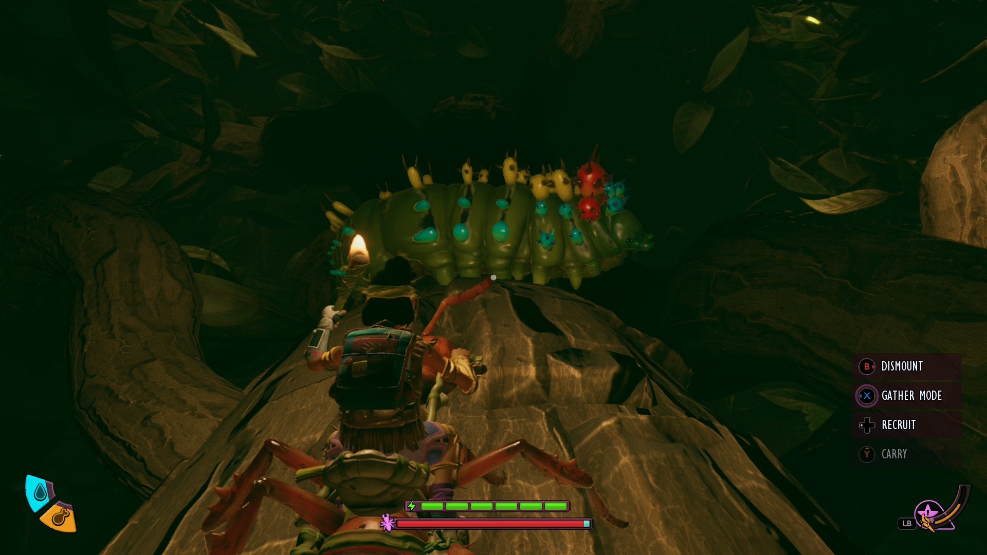 A Caterpillar in Grounded 2. - 5