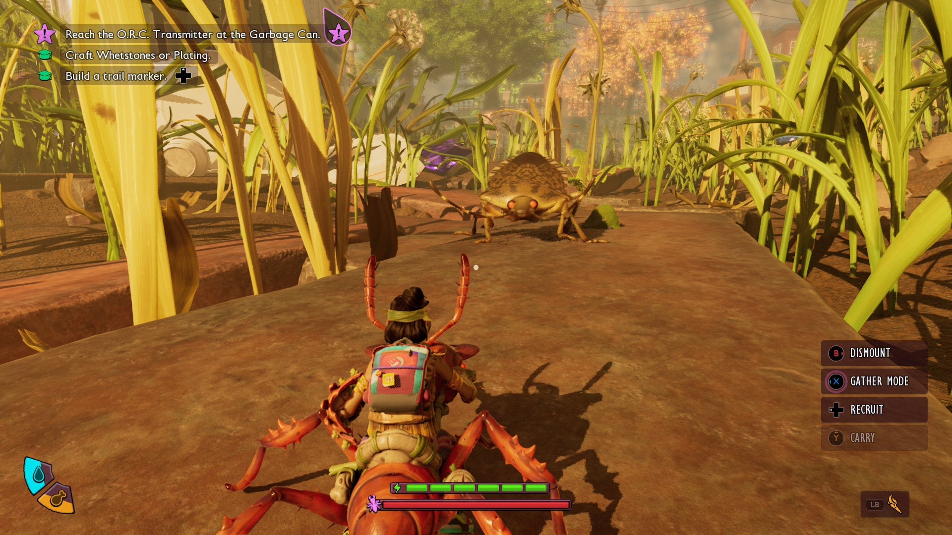 A Stinkbug in Grounded 2. - 4