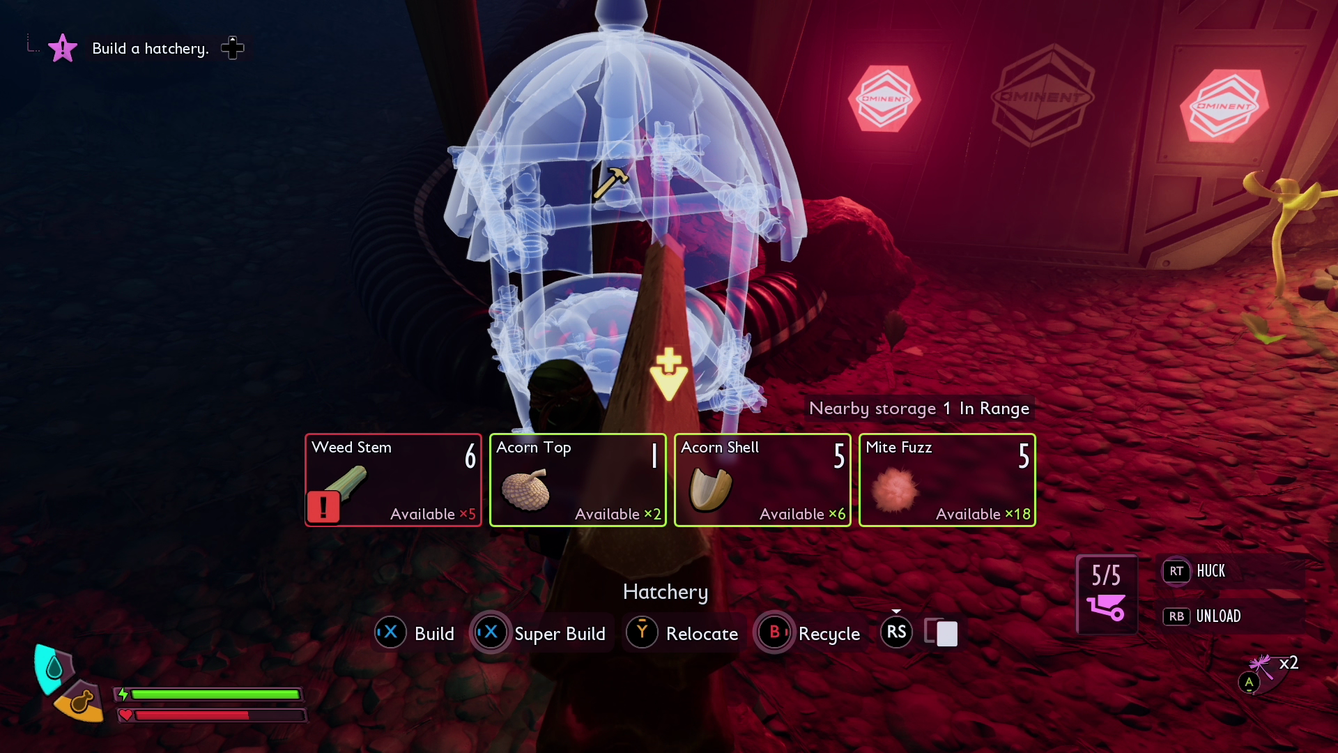 A Blueprint of the Hatchery in Grounded 2. - 7