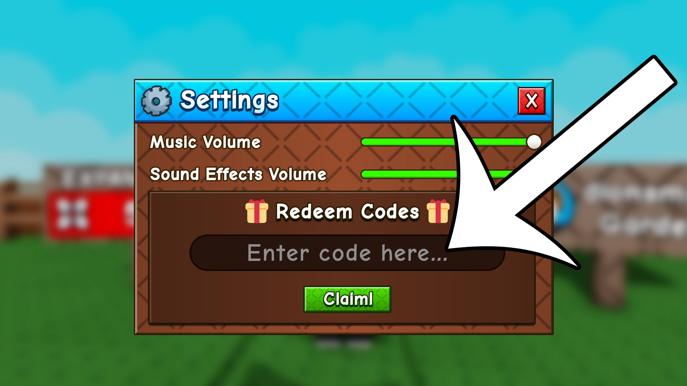 working Grow a Garden Code