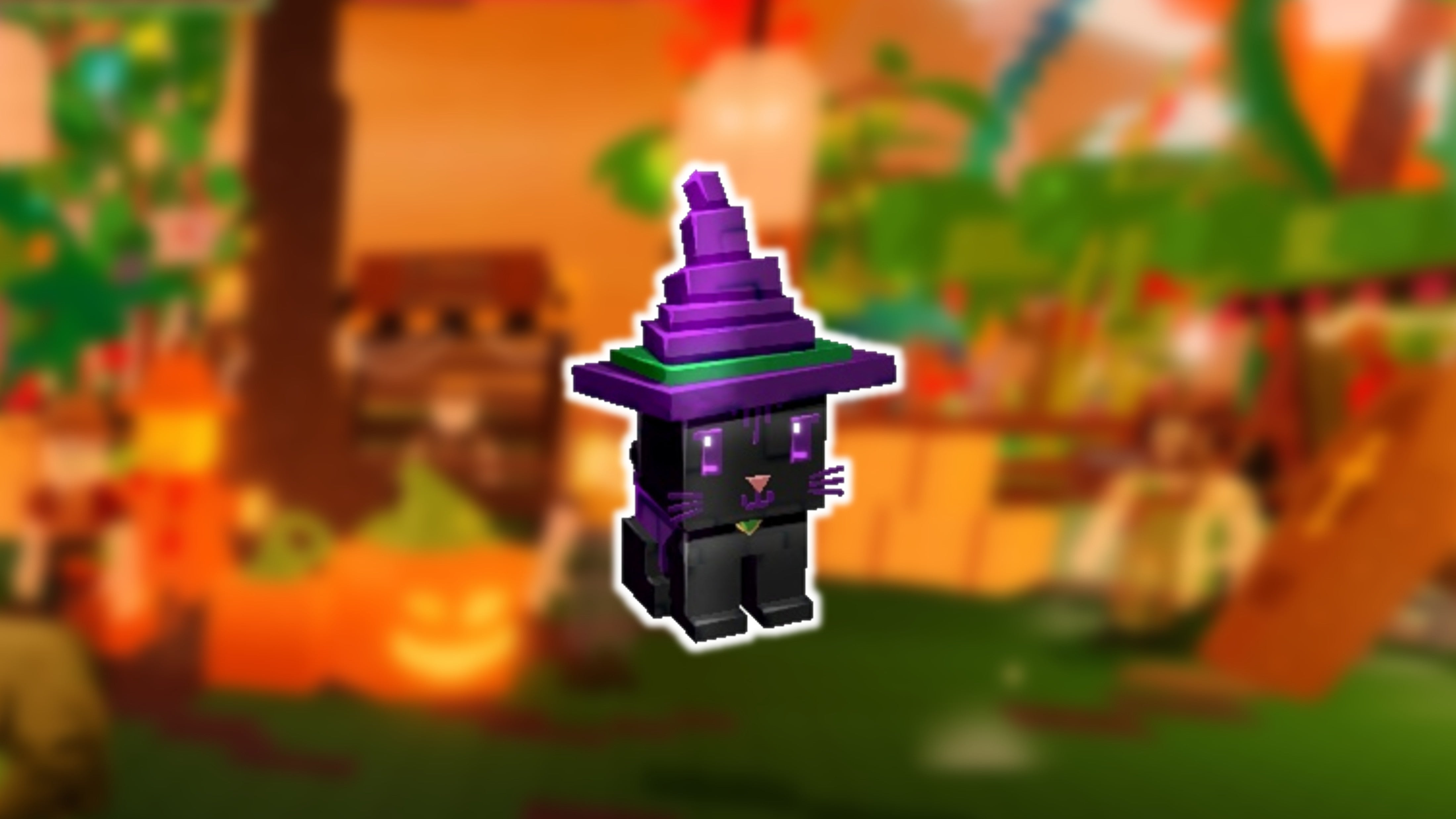 O animal de estimação Gato Preto em Grow a Garden.