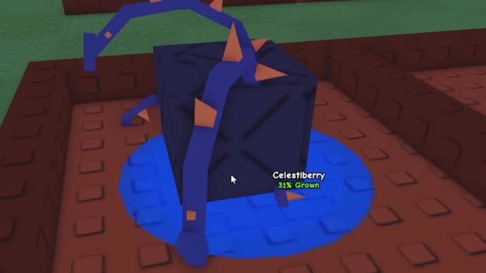 A Celestiberry in Grow a Garden