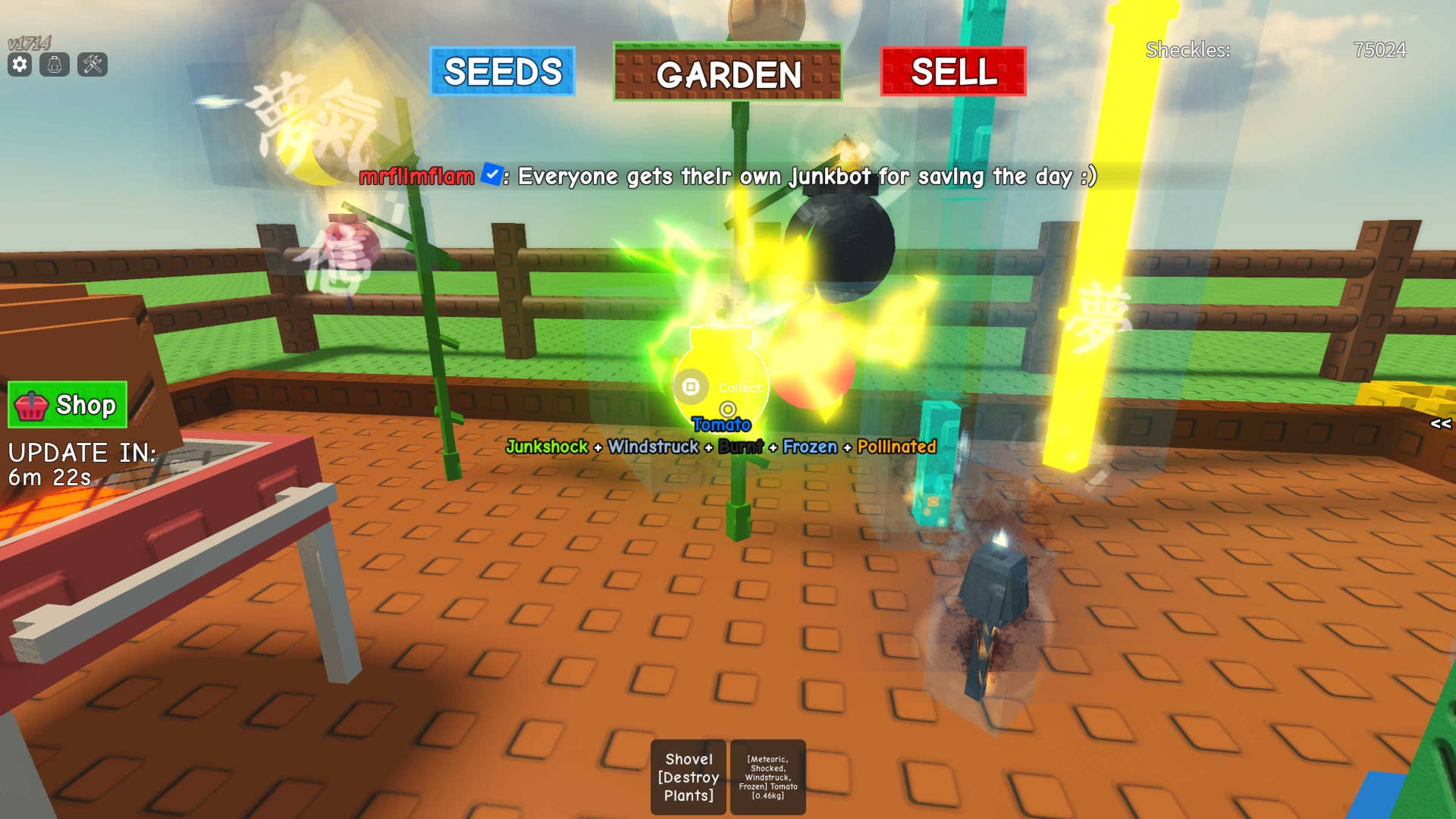 Junkbot Raid Map Grow a Garden Junkshock mutation and Junkbot Raid | Eurogamer.net