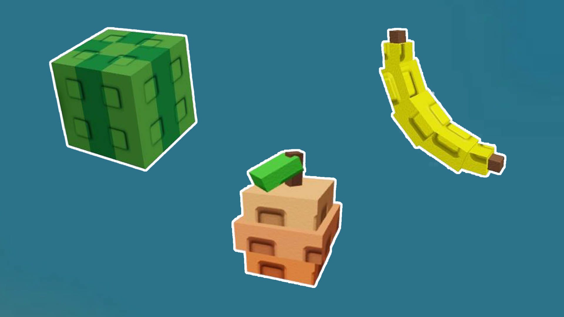 grow a garden leafy plants peach banana watermelon