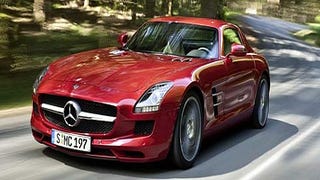 Watch the Mercedes SLS AMG in Gran Turismo 5 action