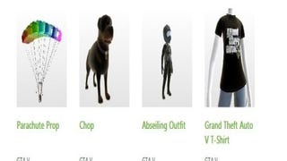 GTA 5 Xbox Live avatar props released, includes Chop the dog