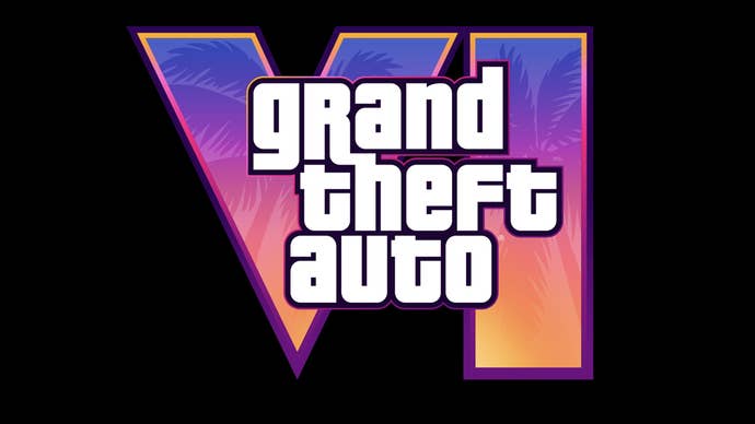 The logo for Grand Theft Auto 6.