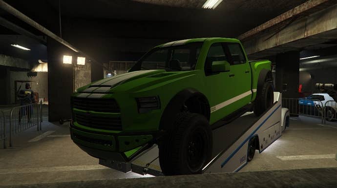 The Caracara 4x4 in GTA Online (prize ride)