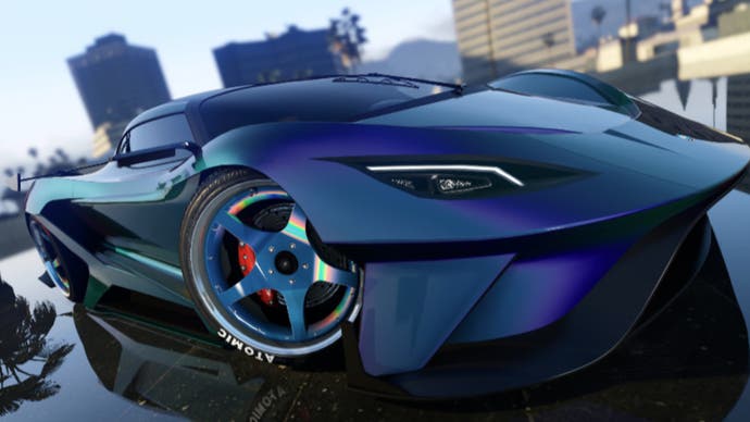 gta online BlueGreen Flip Chameleon Wheel Paint and Blue Prismatic Pearl Chameleon Wheel Paint