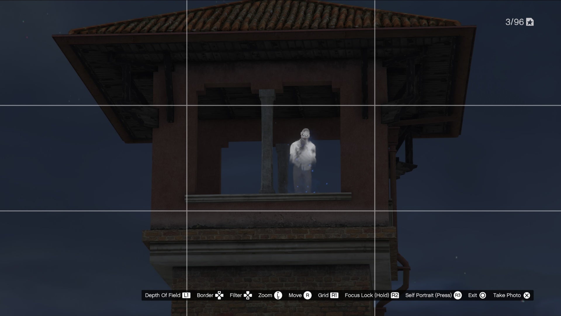 gta online ghost at top of cayo perico heist building tower