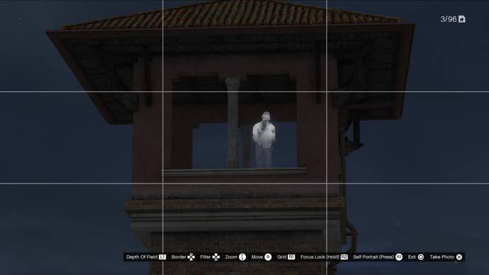 gta online ghost at top of cayo perico heist building tower