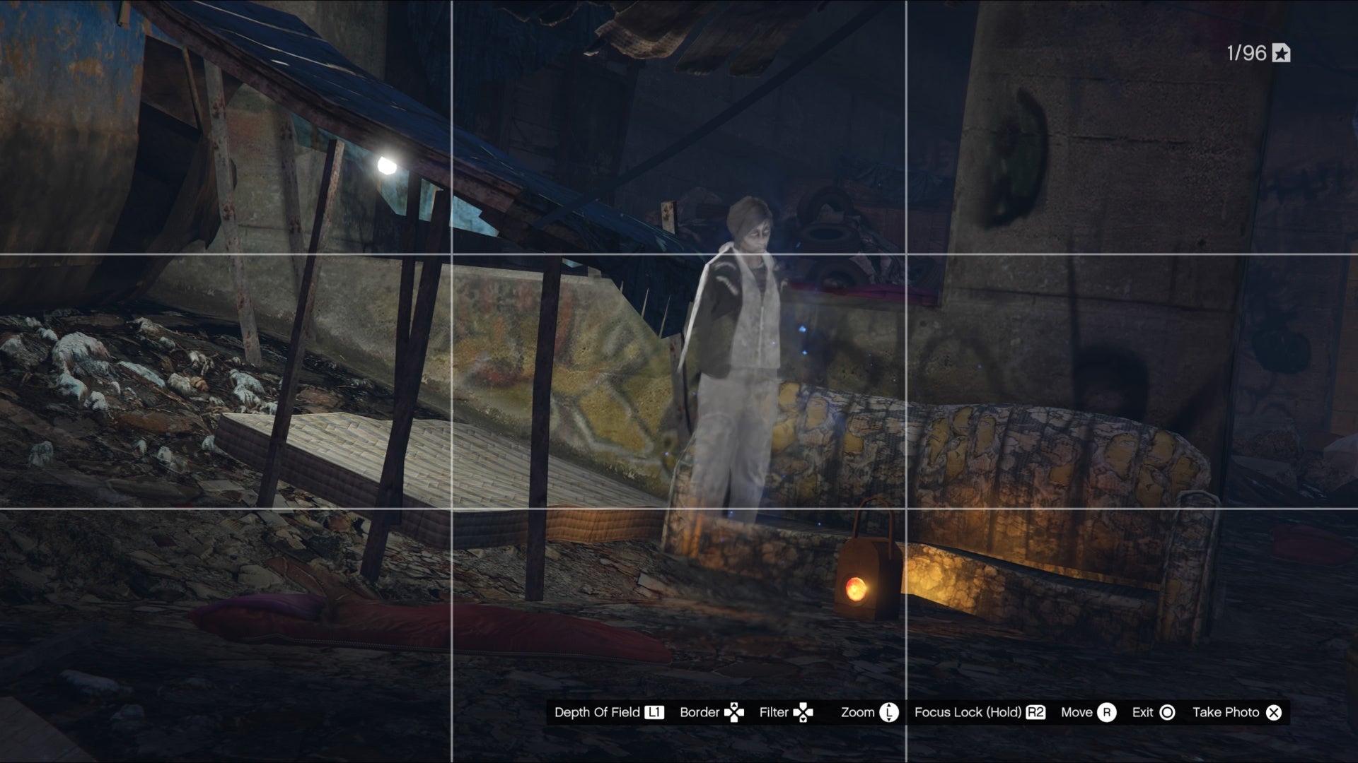 gta online ghost near fire in underpass