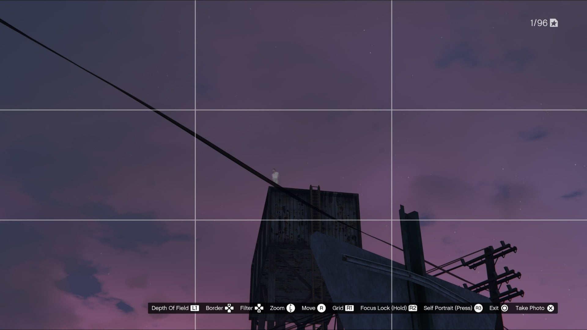 gta online ghost on top of tower in el burro heights