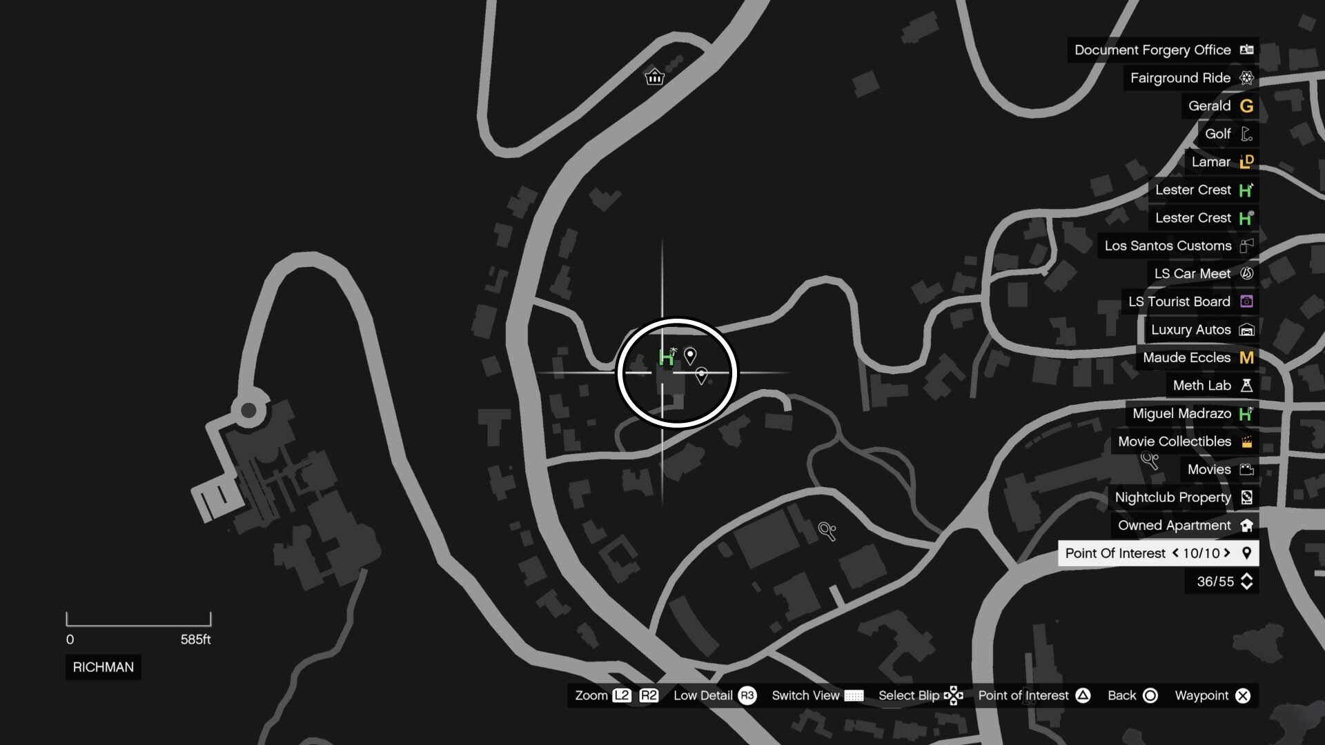 gta online ghosts exposed 2024 ghost five map location