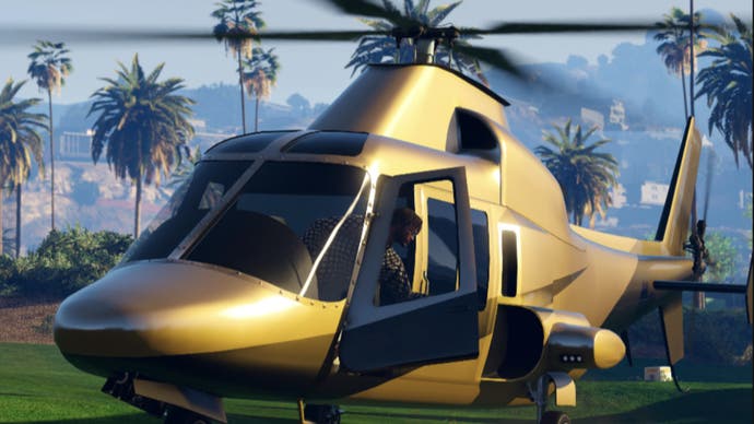 gta online gold Buckingham Swift Deluxe helicopter