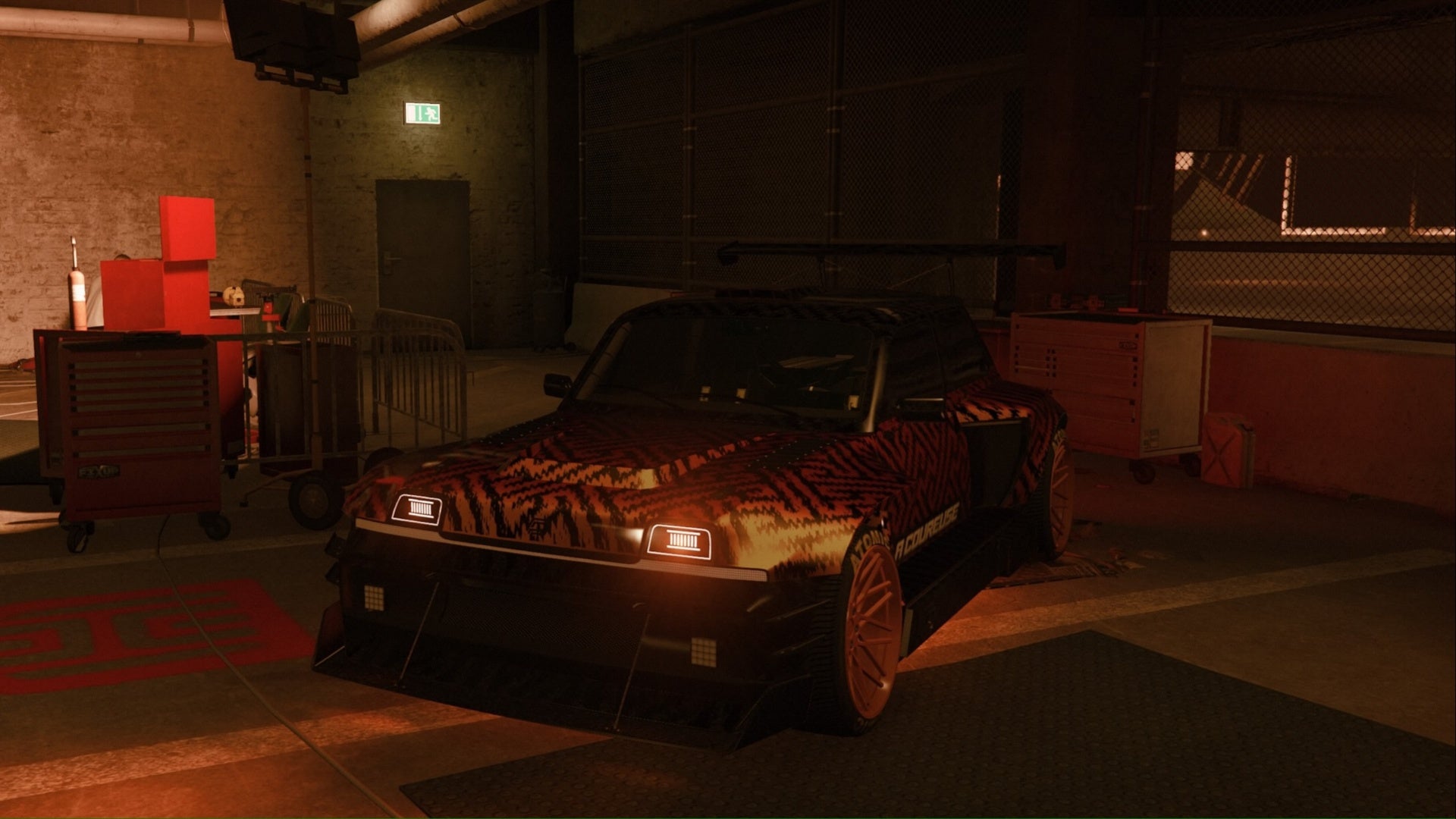 gta online hsw test ride orange penaud la coureuse in ls car meet