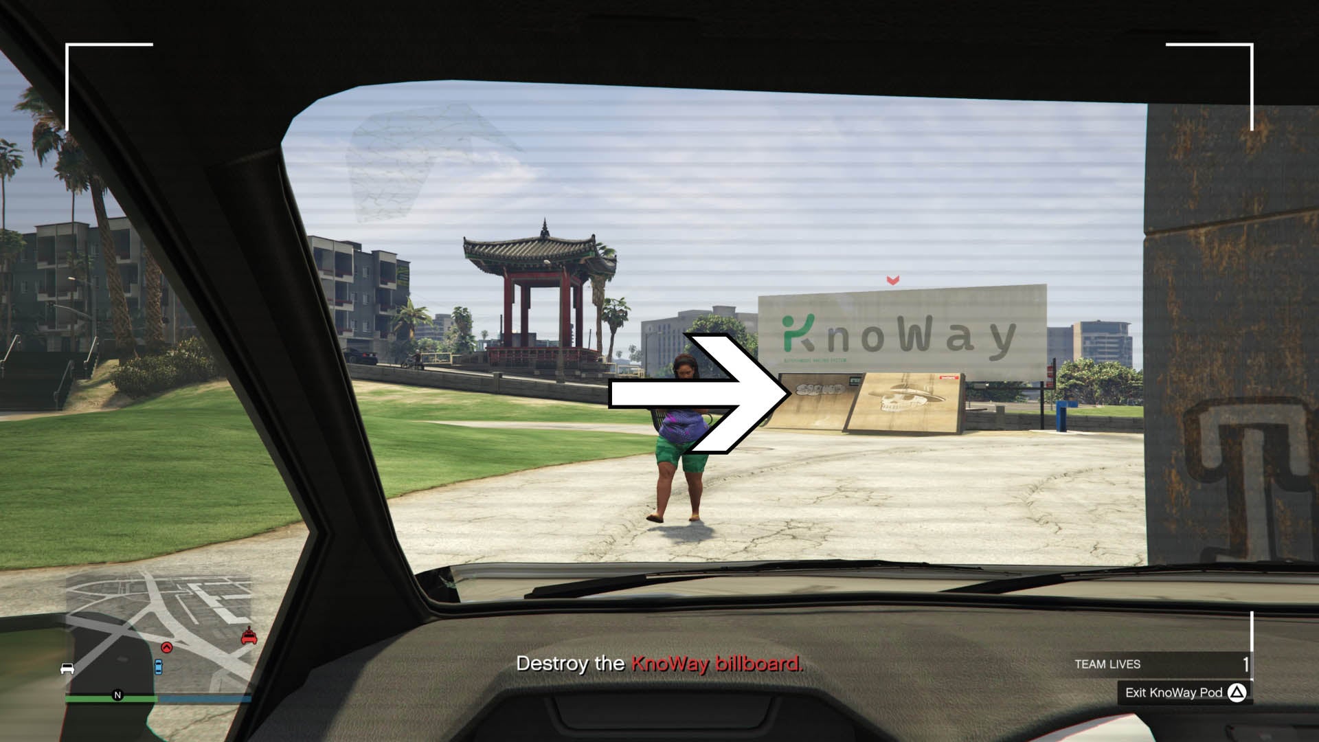 Como destruir outdoors KnowWay em GTA Online