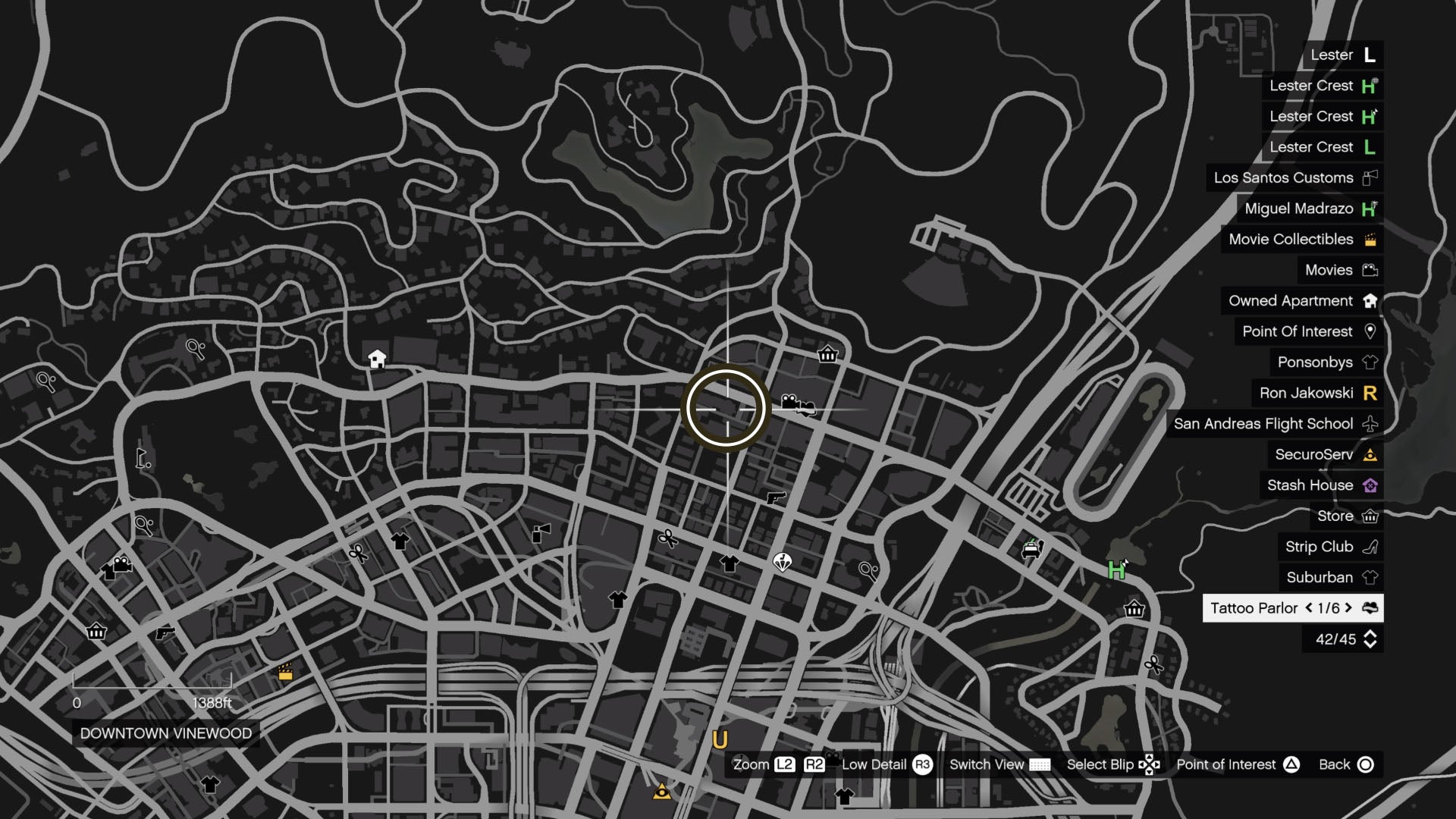 gta online mc business downtown vinewood weed farm map location