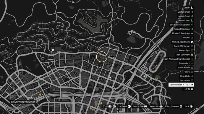 gta online mc business downtown vinewood weed farm map location