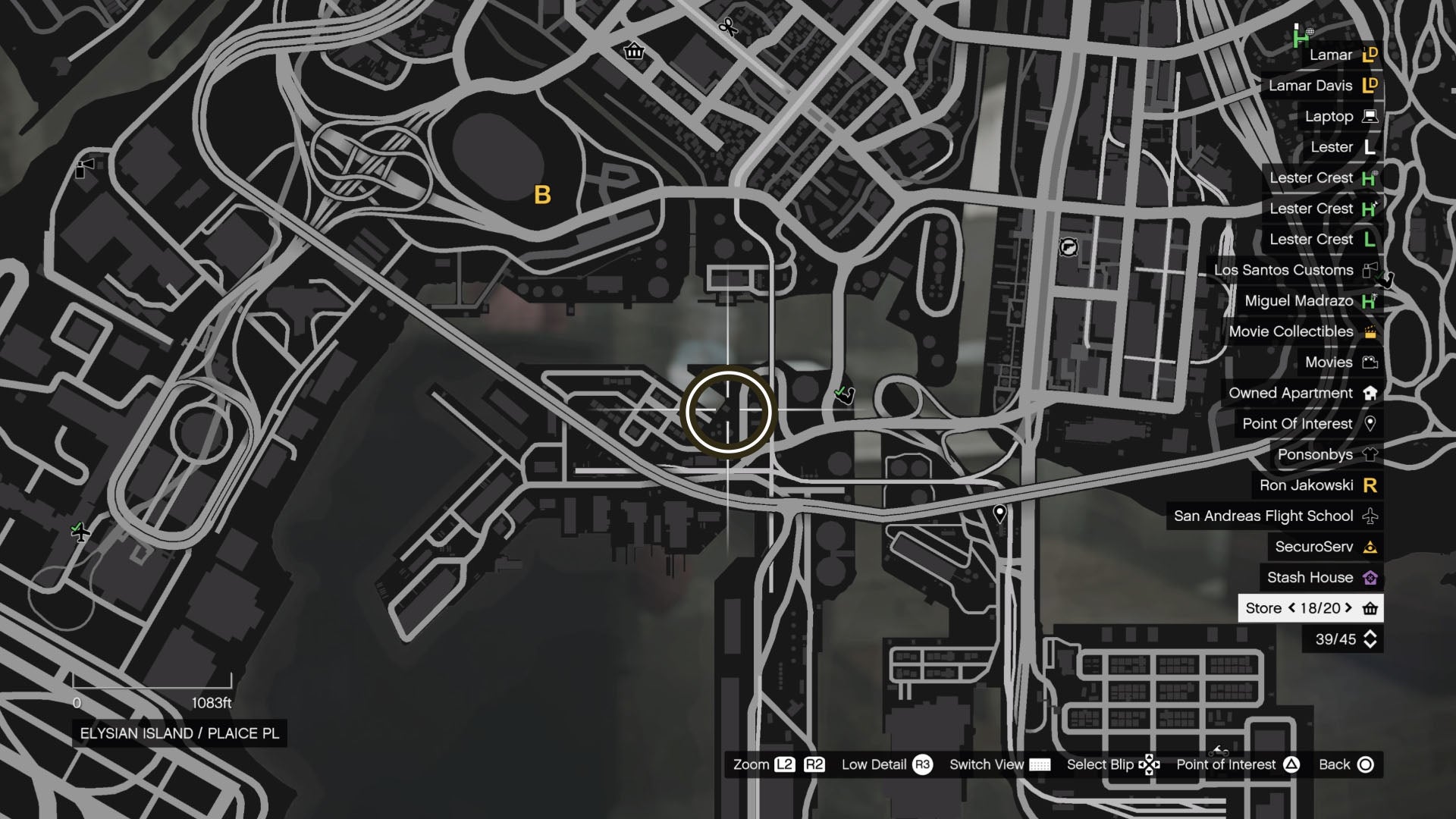 gta online mc business elysian island weed farm map location