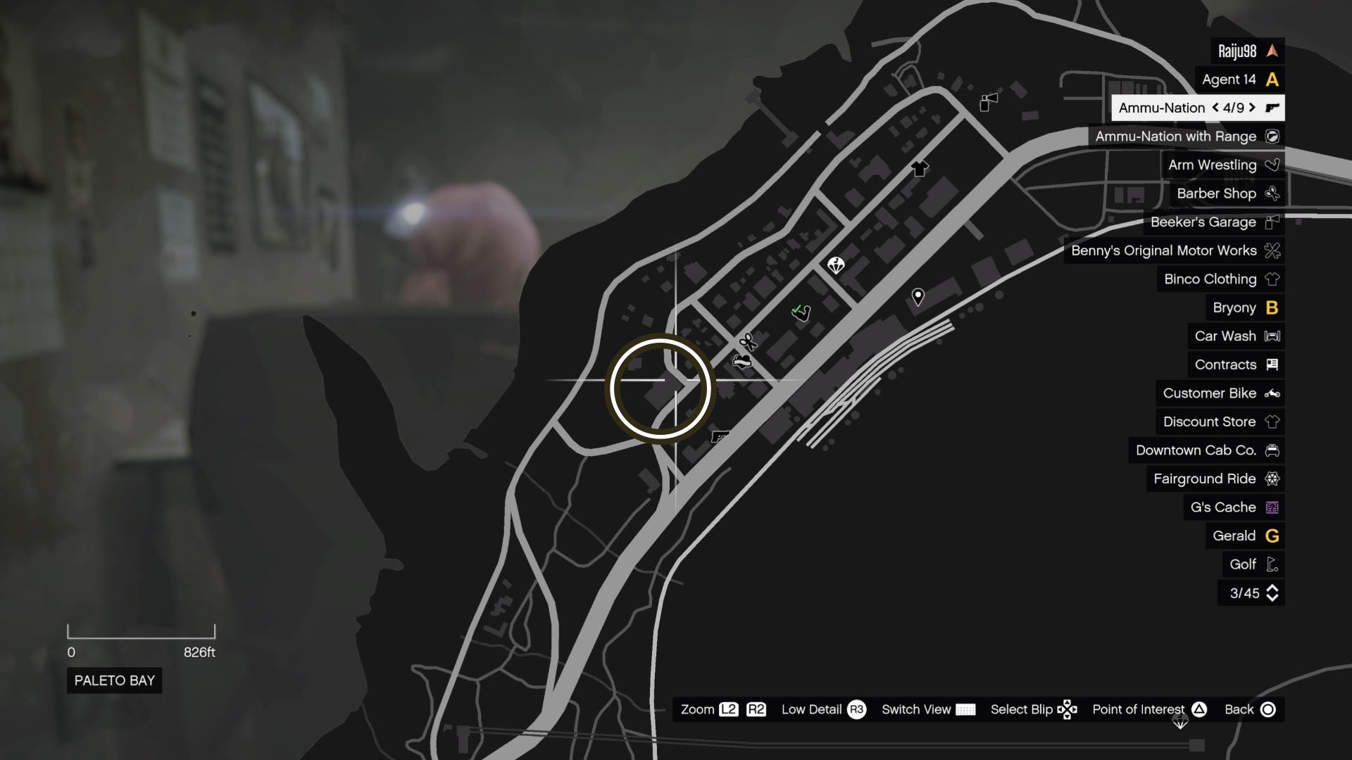gta online mc business paleto bay counterfeit cash map location