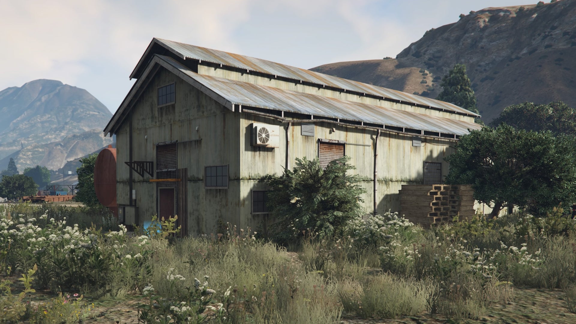 gta online mc business weed farm building