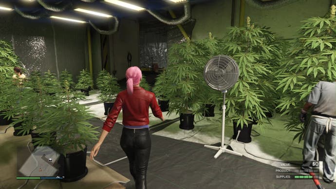 gta online mc business weed farm in production