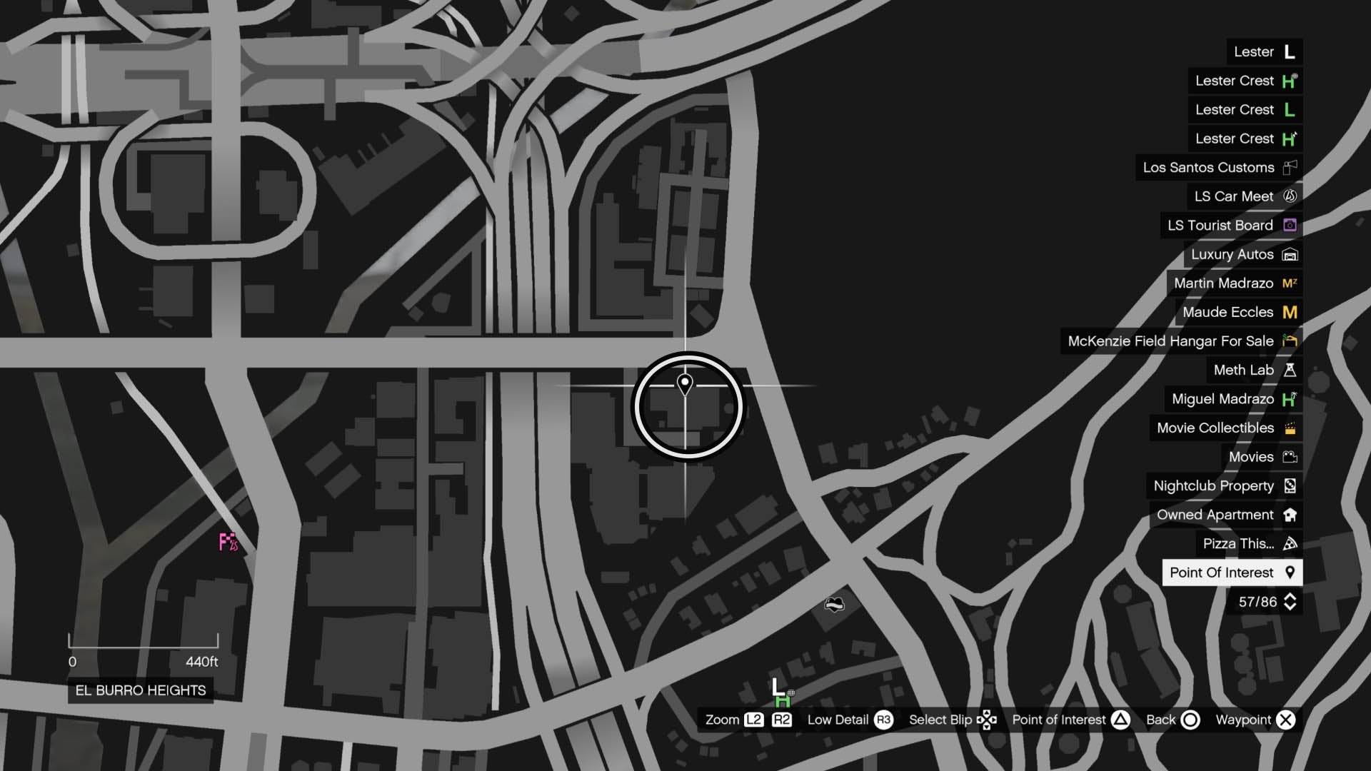 gta online pumpkin eight map location